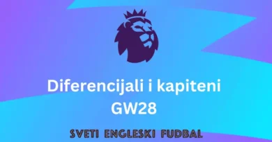 difrencijali i kapiten fpl gw28