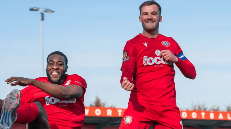 Igrači Vortinga slave gol