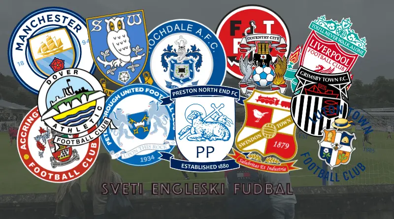 Engleski klubovi ilustracija