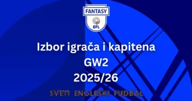 Izbor igrača i kapitena GW2