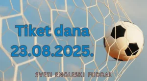 Tiket dana 23.08.2025.