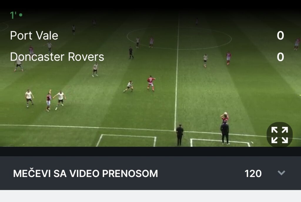 Prenos utakmice Superbet